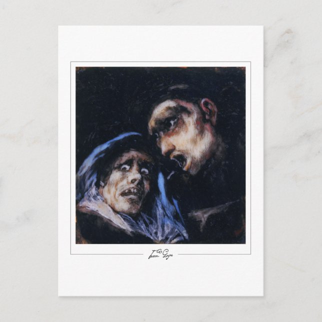 Francisco Goya #514 - Fine Art Postcard (Front)