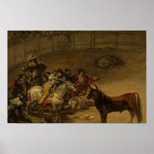 Francisco Goya - Bullfight, Suerte de Varas Poster