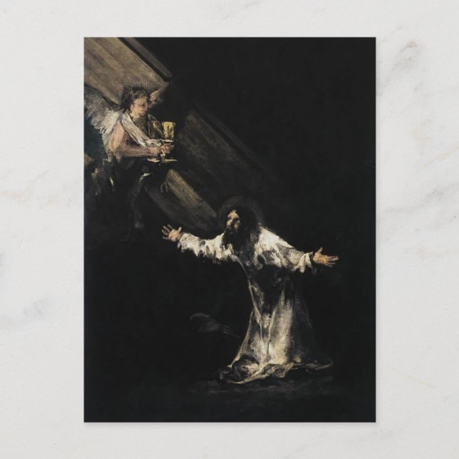 Francisco Goya- Christ on the Mount of Olives Postcard (Front)