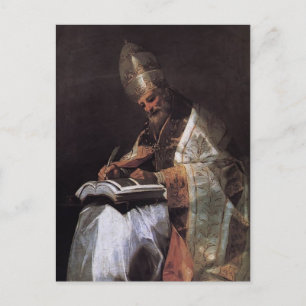 Francisco Goya- St. Gregory the Great Postcard