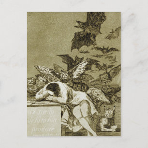 Francisco Goya - The Sleep Postcard
