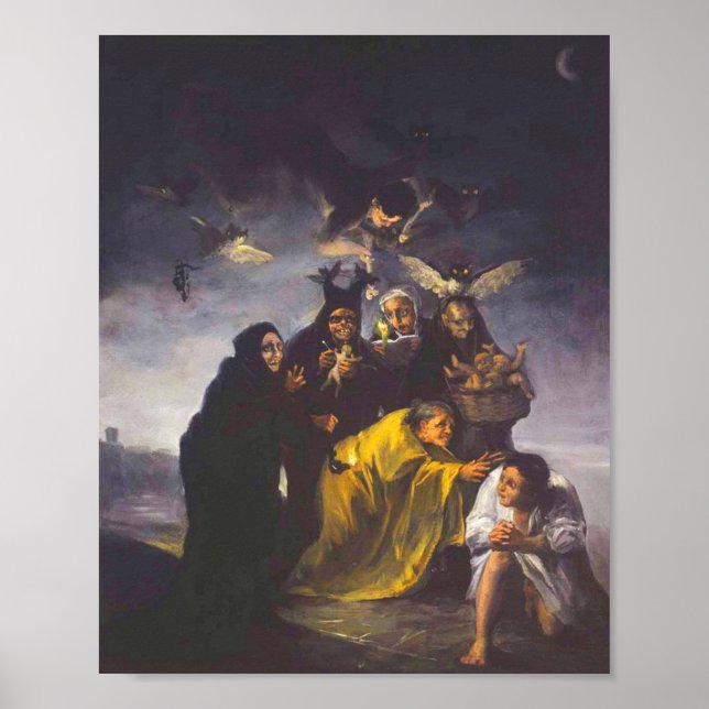 Francisco Goya - The Spell Poster (Front)