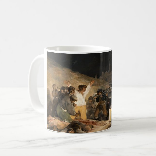 Francisco Goya, The Third of May 1808 Coffee Mug (Front Left)