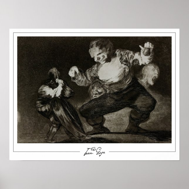 Francisco Goya Zedign Art Poster #292 (Front)