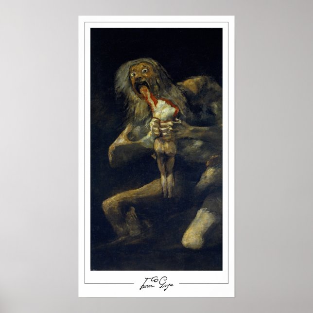 Francisco Goya Zedign Art Poster #457 (Front)