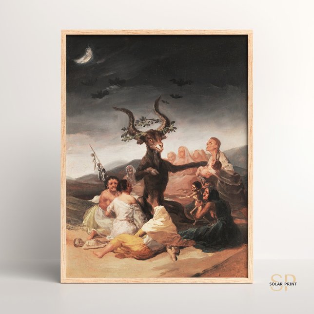  Francisco Goya's Enigmatic Witches' Sabbath Poster (Creator Uploaded)