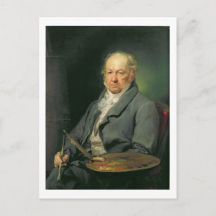Francisco Jose de Goya, 1826 (oil on canvas) Postcard