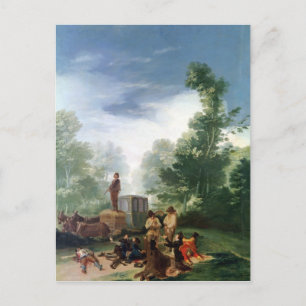 Francisco Jose de Goya y Lucientes   Attack on a C Postcard