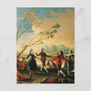 Francisco Jose de Goya y Lucientes Dance on the Postcard