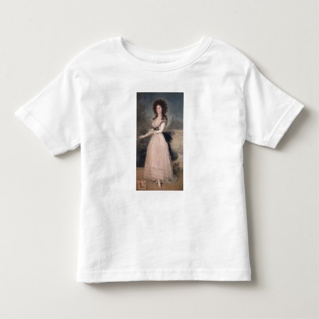 Francisco Jose de Goya y Lucientes | Dona Tadea Ar Toddler T-Shirt (Front)
