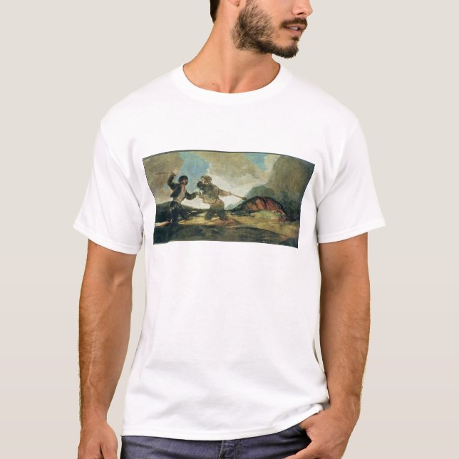Francisco Jose de Goya y Lucientes | Duel with Clu T-Shirt (Front)