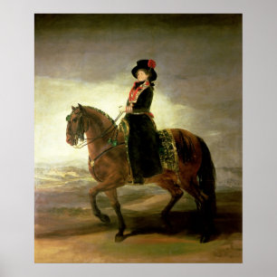 Francisco Jose de Goya y Lucientes   Equestrian po Poster