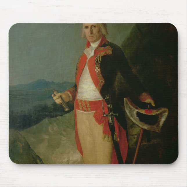 Francisco Jose de Goya y Lucientes | General Jose  Mouse Pad (Front)