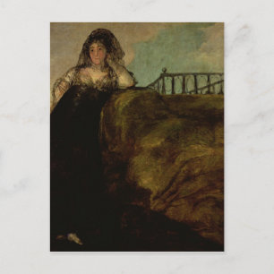 Francisco Jose de Goya y Lucientes   Leocadia Zori Postcard