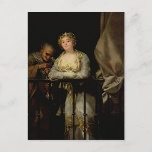 Francisco Jose de Goya y Lucientes   Maja and Cele Postcard