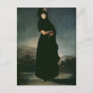 Francisco Jose de Goya y Lucientes   Mariana Walds Postcard