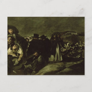 Francisco Jose de Goya y Lucientes Pilgrimage to Postcard