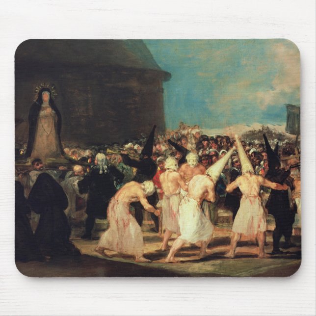 Francisco Jose de Goya y Lucientes | Procession of Mouse Pad (Front)