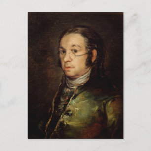 Francisco Jose de Goya y Lucientes   Self Portrait Postcard