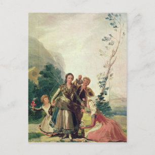 Francisco Jose de Goya y Lucientes   Spring or the Postcard