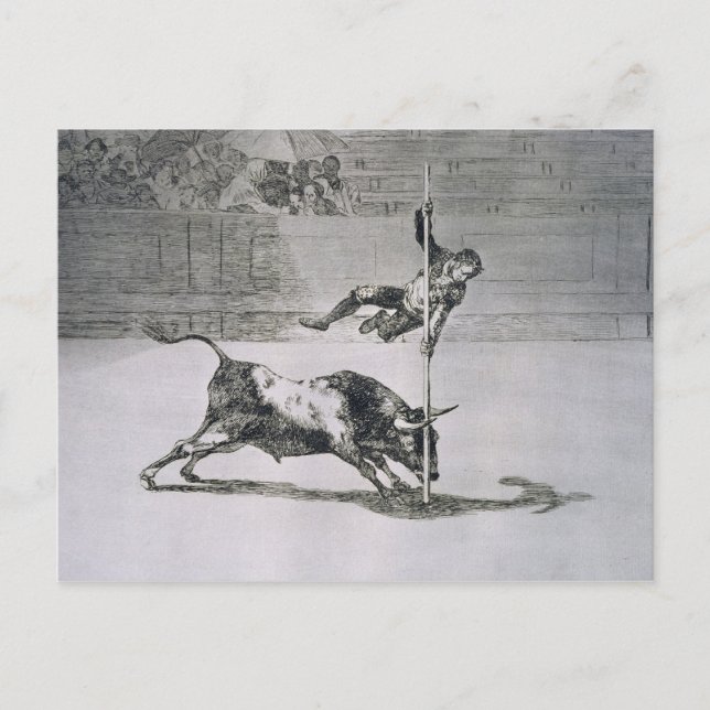 Francisco Jose de Goya y Lucientes | The agility a Postcard (Front)