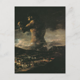 Francisco Jose de Goya y Lucientes   The Colossus, Postcard
