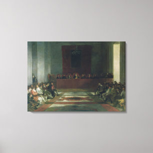 Francisco Jose de Goya y Lucientes   The Junta of  Canvas Print