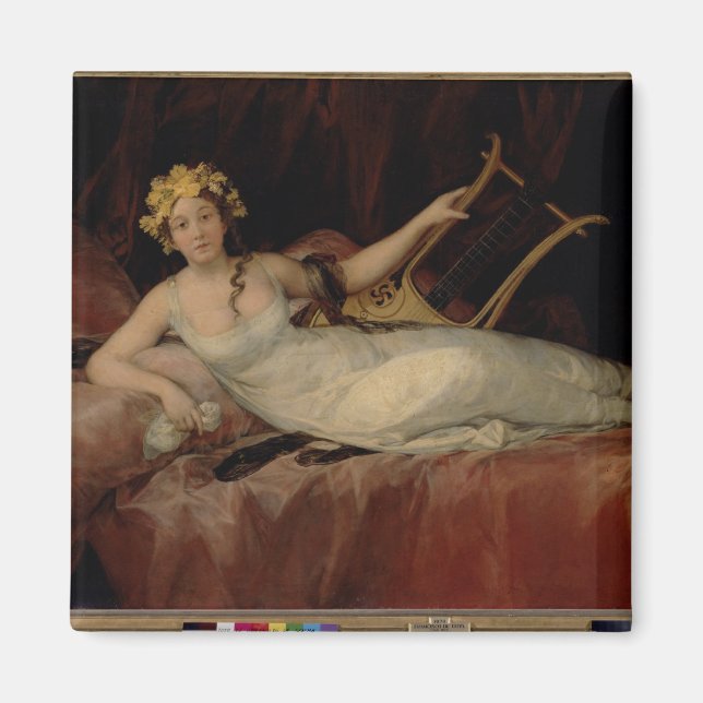 Francisco Jose de Goya y Lucientes | The Marquesa  Magnet (Front)