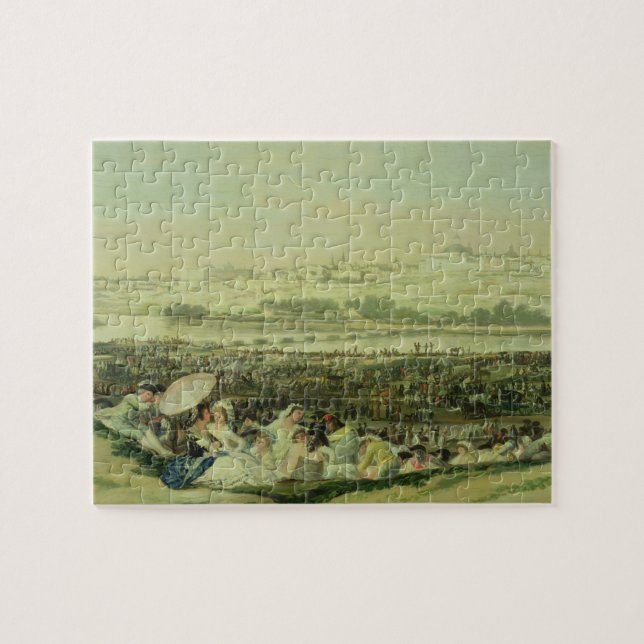 Francisco Jose de Goya y Lucientes | The Meadow at Jigsaw Puzzle (Horizontal)