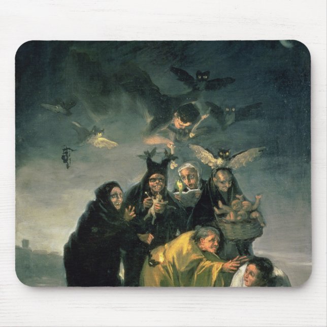 Francisco Jose de Goya y Lucientes | The Witches'  Mouse Pad (Front)