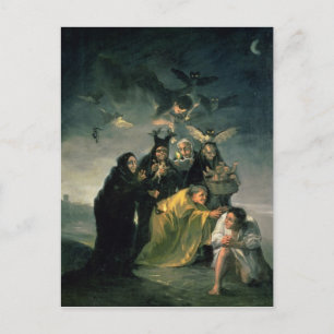 Francisco Jose de Goya y Lucientes   The Witches'  Postcard