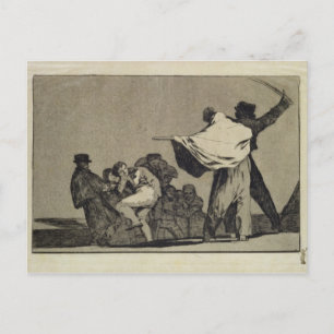 Francisco Jose de Goya y Lucientes Well known Fo Postcard