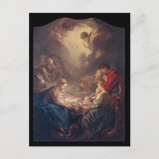 Francois Boucher - The Light of the World Postcard (Front)