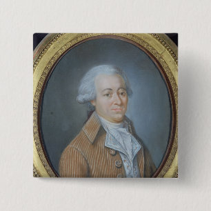 Francois Buzot  1792 15 Cm Square Badge