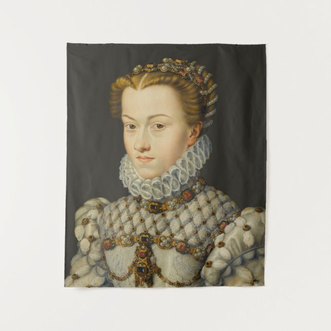 Francois Clouet - Elisabeth of Austria Tapestry (Front)