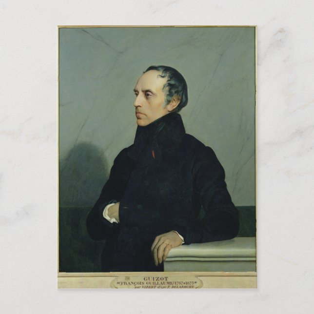 Francois Guizot Postcard (Front)