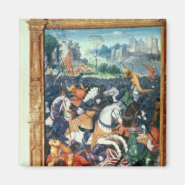 Francois I  at the Battle of Marignano Magnet (Front)