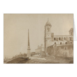 Francois Marius Granet - The Church of the Trinita