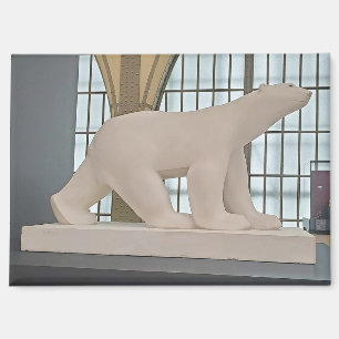 François Pompon's Polar Bear souvenir Magnet