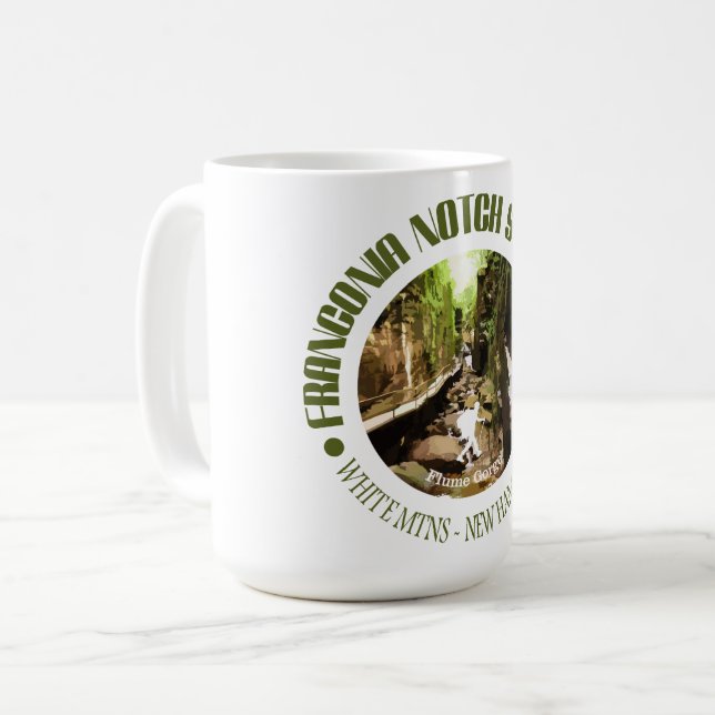 Franconia Notch SP Coffee Mug (Front Left)