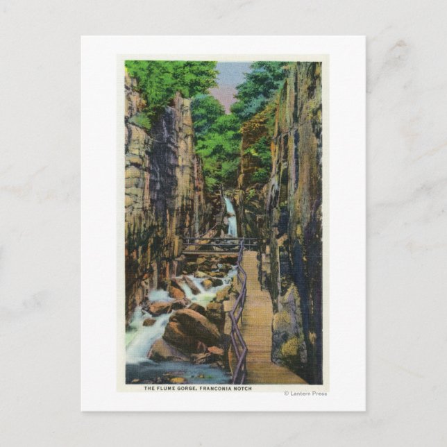 Franconia Notch State Park 2 Postcard (Front)