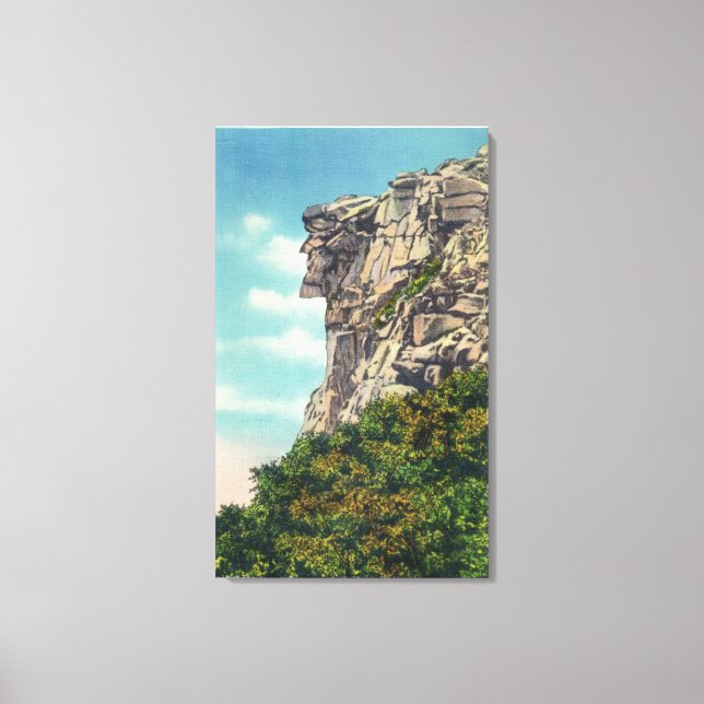 Franconia Notch State Park Canvas Print (Front)