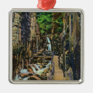 Franconia Notch State Park Metal Tree Decoration