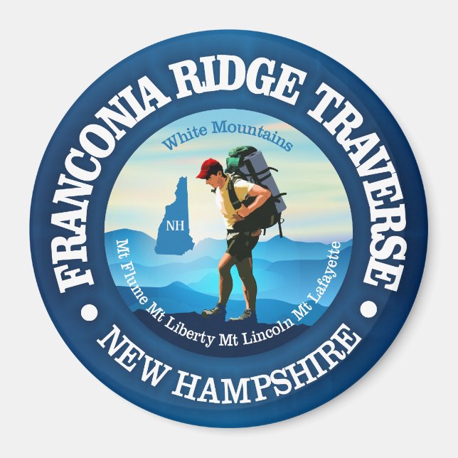 Franconia Ridge Traverse (C) Magnet (Front)