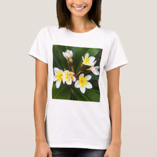 Frangipani Blossom Cluster Artistic Style T-Shirt