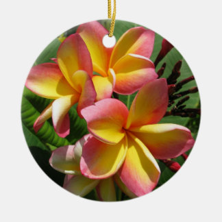 Frangipani Ceramic Decoration