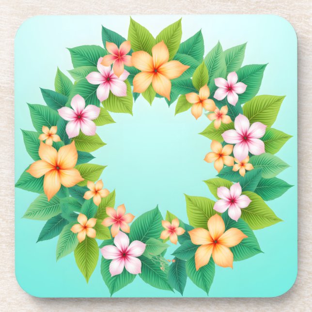 Frangipani Dreamscape Coaster (Front)