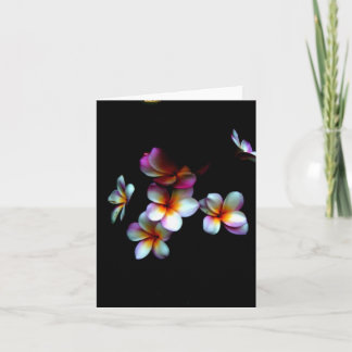 frangipani notecard