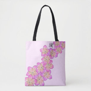 Frangipani Personalised Tote Bag