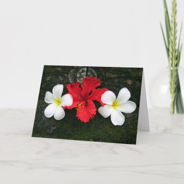 frangipani threesome card (Front)